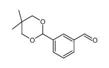 3-(5,5-dimethyl-1,3-dioxan-2-yl)benzaldehyde Structure