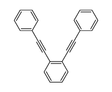 1,2-bis(2-phenylethynyl)benzene结构式