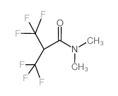 3,3,3-trifluoro-N,N-dimethyl-2-(trifluoromethyl)propanamide (en)Propanamide, 3,3,3-trifluoro-N,N-dimethyl-2-(trifluoromethyl)- (en) Structure