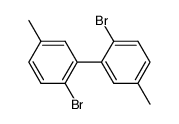 2,2'-dibromo-5,5'-dimethylbiphenyl结构式