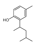 4-methyl-2-(4-methylpentan-2-yl)phenol结构式