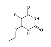 5-fluoro-6-ethoxy-5,6-dihydrouracil Structure