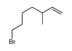 7-bromo-3-methylhept-1-ene结构式