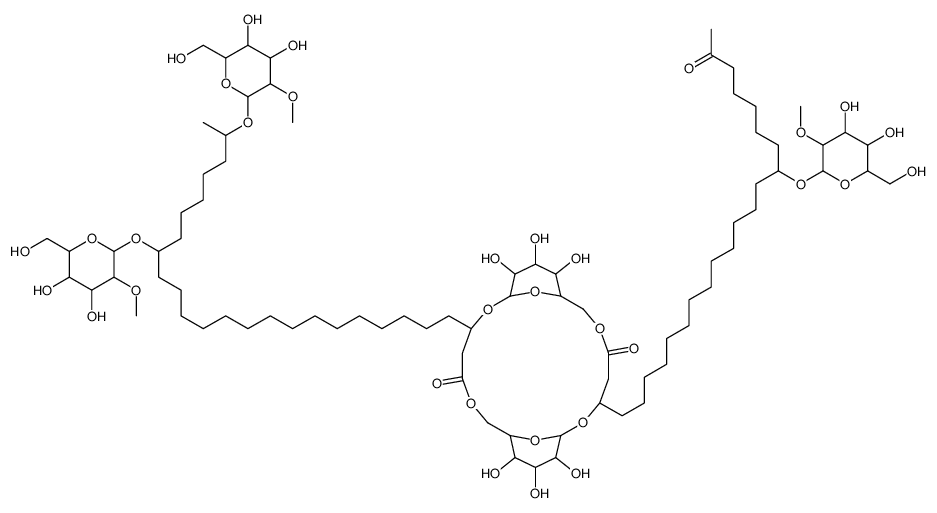 Cycloviracin B2 Structure