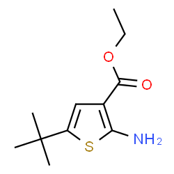 ethyl 2-amino-5-tert-butylthiophene-3-carboxylate picture