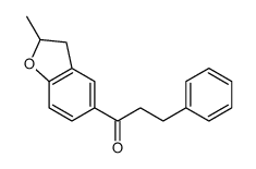 2-methyl-5-(3-phenylpropionyl)-1-benzoxolane Structure