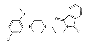 2-[3-[4-(5-Chloro-2-methoxyphenyl)-piperazin-1-yl]propyl]-1H-isoindole-1,3(2H)-dione Structure