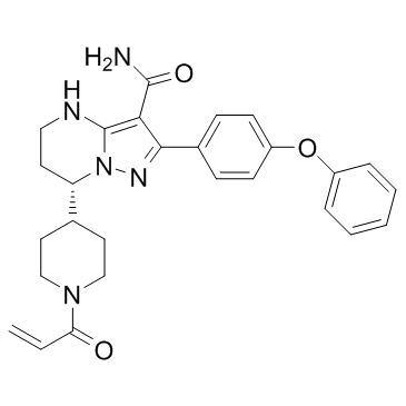 Zanubrutinib Structure