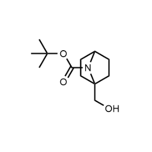 tert-Butyl 1-(hydroxymethyl)-7-azabicyclo[2.2.1]heptane-7-carboxylate Structure