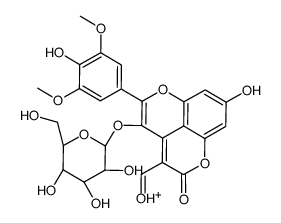 Vitisin A (pyranoanthocyanin) Structure