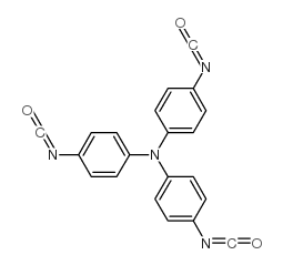 三(对异氰酸根合苯基)胺结构式