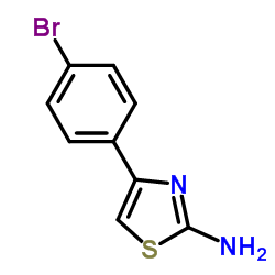 4-(4-Bromophenyl)-1,3-thiazol-2-amine structure