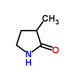 3-Methyl-2-pyrrolidinone Structure