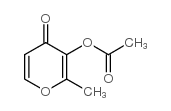 乙酸麦芽星空app酯结构式