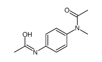 N-[4-[acetyl(methyl)amino]phenyl]acetamide结构式