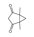 1,5-dimethylbicyclo[3.1.0]hexane-2,4-dione Structure