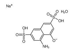 1-氨基-8-萘星空app-3,6-二磺酸钠盐水合物图片