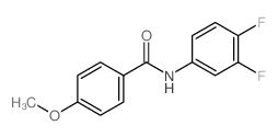 N-(3,4-Difluorophenyl)-4-methoxybenzamide图片