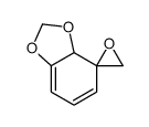 (9CI)-螺[1,3-苯并二氧代-4(3aH),2-环氧乙烷]结构式