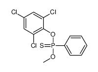 methoxy-phenyl-sulfanylidene-(2,4,6-trichlorophenoxy)-λ5-phosphane Structure