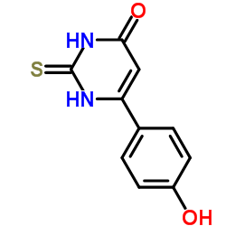 6-(4-Hydroxyphenyl)-2-thioxo-2,3-dihydro-4(1H)-pyrimidinone Structure