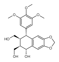 苦鬼臼毒醇结构式