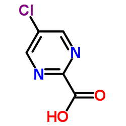 5-氯嘧啶-2-羧酸结构式