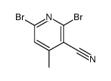 3-cyano-2,6-dibromo-4-methylpyridine图片