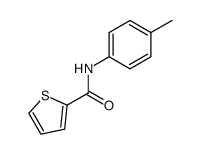 2-Thiophenecarboxamide,N-(4-methoxyphenyl)- Structure