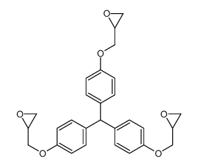 2,2',2''-[methylidynetris(p-phenyleneoxymethylene)]trioxirane structure