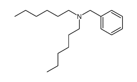 N,N-dihexyl benzylamine Structure