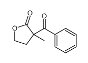 3-benzoyl-3-methyloxolan-2-one结构式