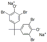 Disodium 4,4'-(1-methylethylidene)bis(2,6-dibromophenolate) Structure