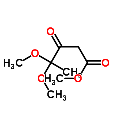 4,4-二甲氧基-3-羰基戊酸甲酯图片