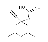 Cyclohexanol,1-ethynyl-3,5-dimethyl,carbamate(9CI)结构式