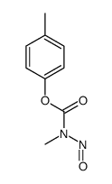 (4-methylphenyl) N-methyl-N-nitrosocarbamate结构式