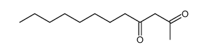 Dodeca-2,4-dione Structure