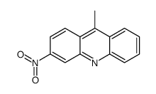 9-methyl-3-nitroacridine结构式