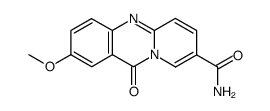 2-methoxy-11-oxo-11H-pyrido[2,1-b]quinazoline-8-carboxamide Structure