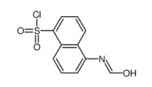 5-(甲酰基氨基)-1-萘磺酰氯结构式