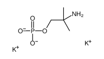 dipotassium,(2-amino-2-methylpropyl) phosphate结构式