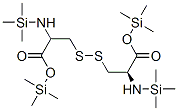 N,N'-Bis(trimethylsilyl)-L-cystine bis(trimethylsilyl) ester structure