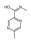 Pyrazinecarboxamide, N,5-dimethyl- (7CI,8CI,9CI) Structure