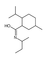 2-(isopropyl)-N-(1-methylpropyl)-5-methylcyclohexanecarboxamide Structure