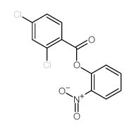 (2-nitrophenyl) 2,4-dichlorobenzoate Structure