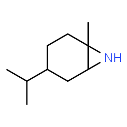 7-Azabicyclo[4.1.0]heptane,1-methyl-4-(1-methylethyl)-(9CI) structure