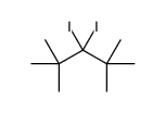 3,3-diiodo-2,2,4,4-tetramethylpentane Structure