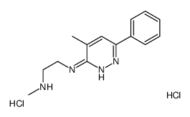 N-methyl-N'-(4-methyl-6-phenylpyridazin-3-yl)ethane-1,2-diamine,dihydrochloride结构式