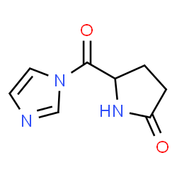 1H-Imidazole,1-[(5-oxo-2-pyrrolidinyl)carbonyl]-(9CI)结构式