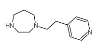 1-(2-Pyridin-4-ylethyl)-1,4-diazepane structure